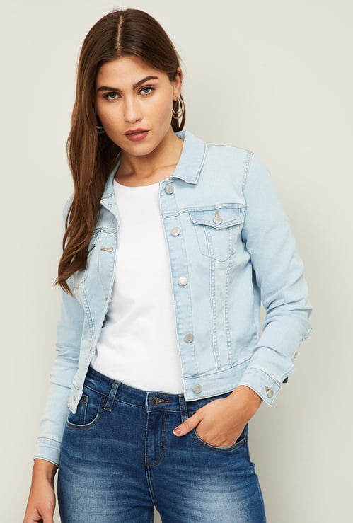 VERO MODA Women Stonewashed Denim Jacket