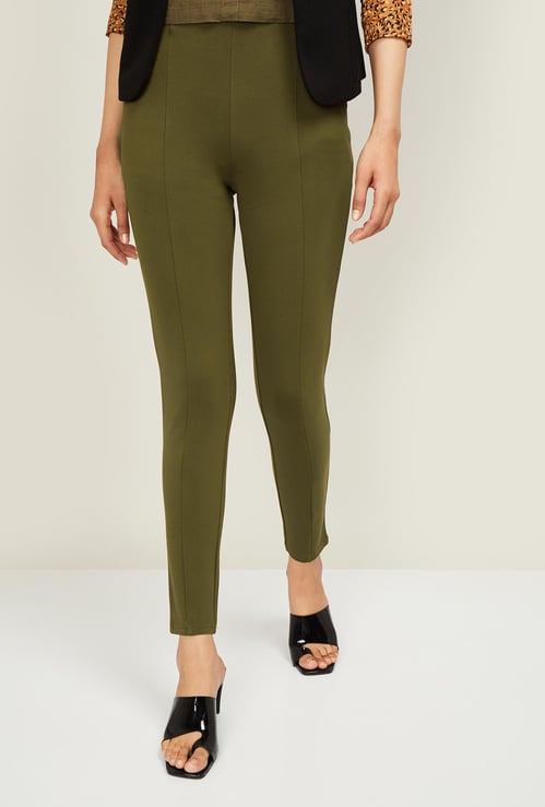 VERO MODA Women Solid Treggings