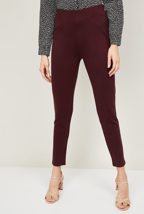 VERO MODA Women Solid Treggings
