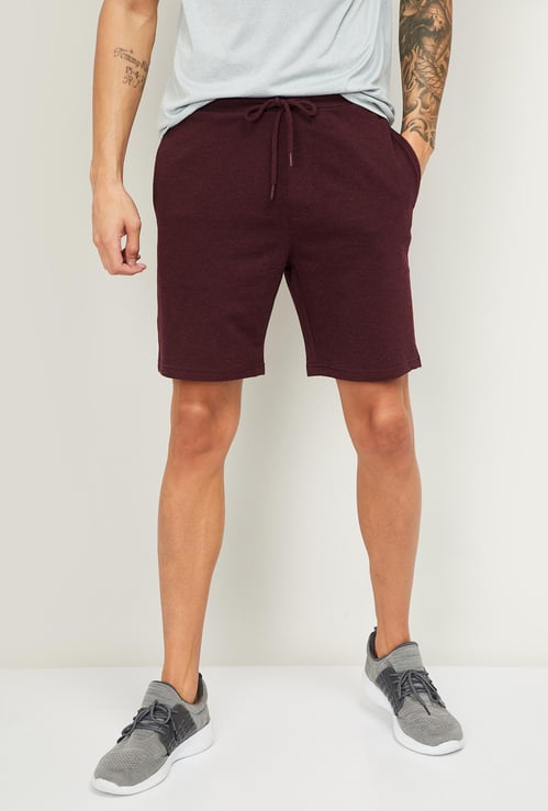 KAPPA Men Printed Regular Fit Sports Shorts