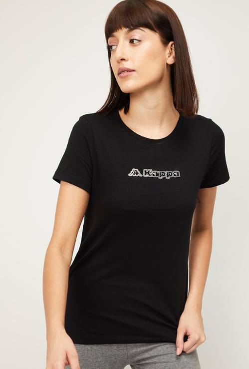 KAPPA Women Printed Round Neck T-shirt