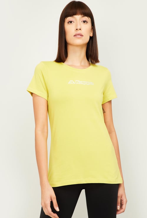 KAPPA Women Printed Round Neck T-shirt