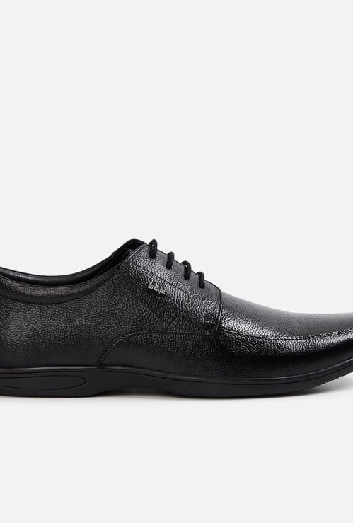 LEE COOPER Men Textured Formal Slip-On Shoes