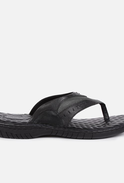 LEE COOPER Men Textured V-Shape Sandals