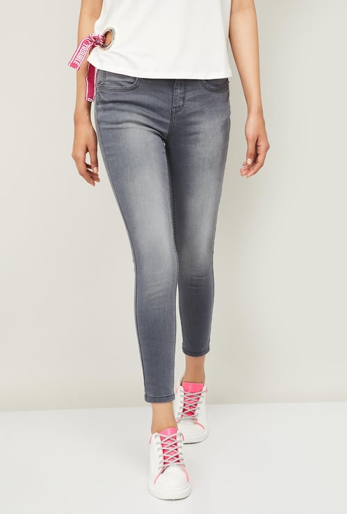 JEALOUS 21 Women Stonewashed Slim Fit Jeans
