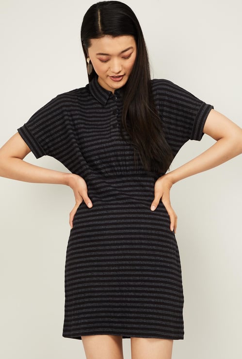 VERO MODA Women Striped T-Shirt Dress