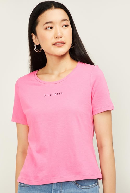 VERO MODA Women Printed Short Sleeves T-shirt