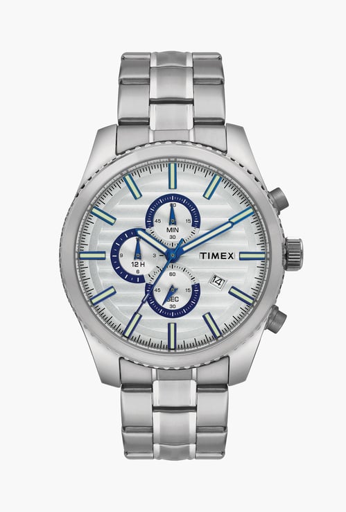 TIMEX Men Stainless Steel Bracelet Chronograph Watch- TWEG19503