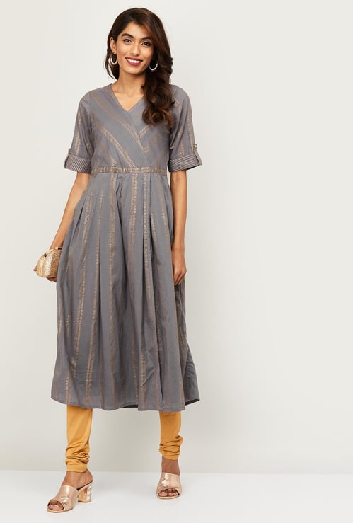 MELANGE Women Printed A-Line Kurta