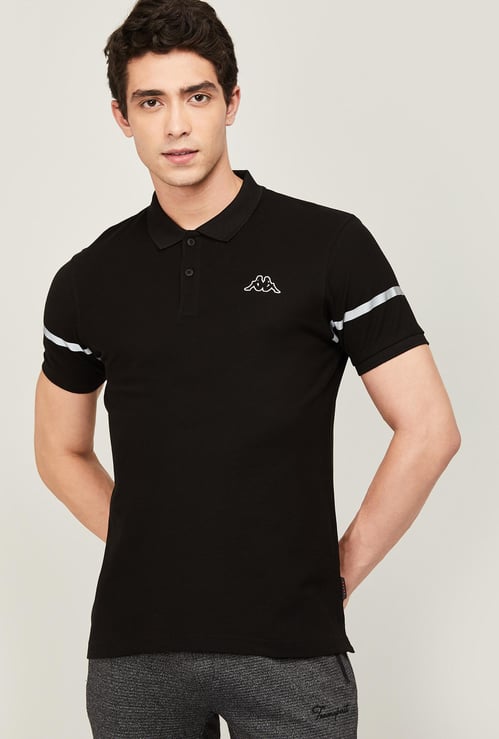 KAPPA Men Solid Regular Fit Polo T-shirt