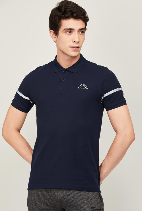 KAPPA Men Solid Regular Fit Polo T-shirt