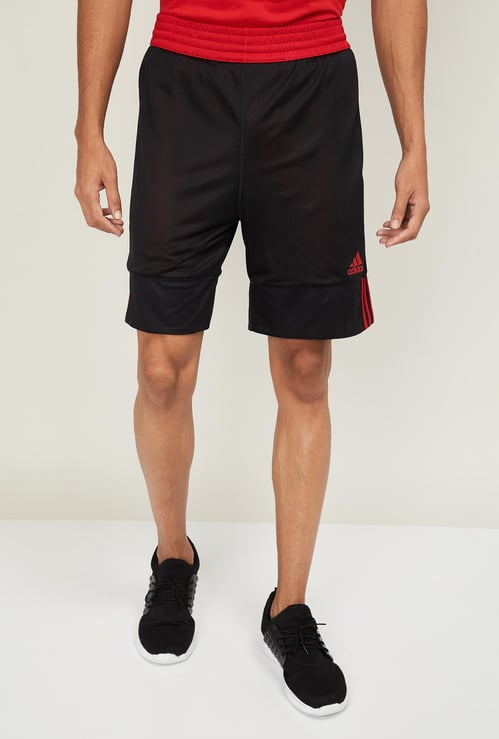 ADIDAS Men Striped Sports Shorts