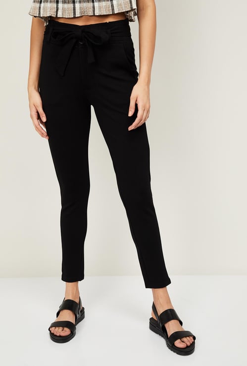 KRAUS Women Solid Trousers