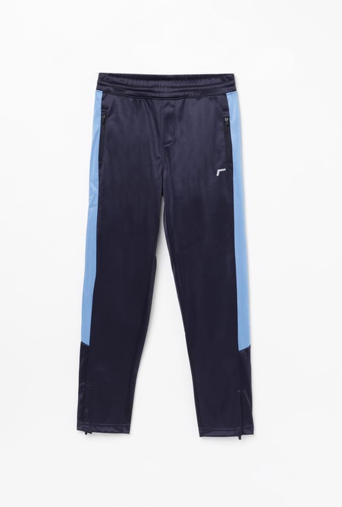 FAME ACTIVE Boys Solid Slim Fit Elasticated Track Pants