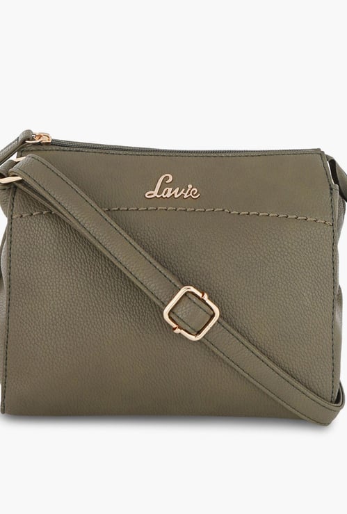 LAVIE Women Solid Zip-Closure Sling Bag