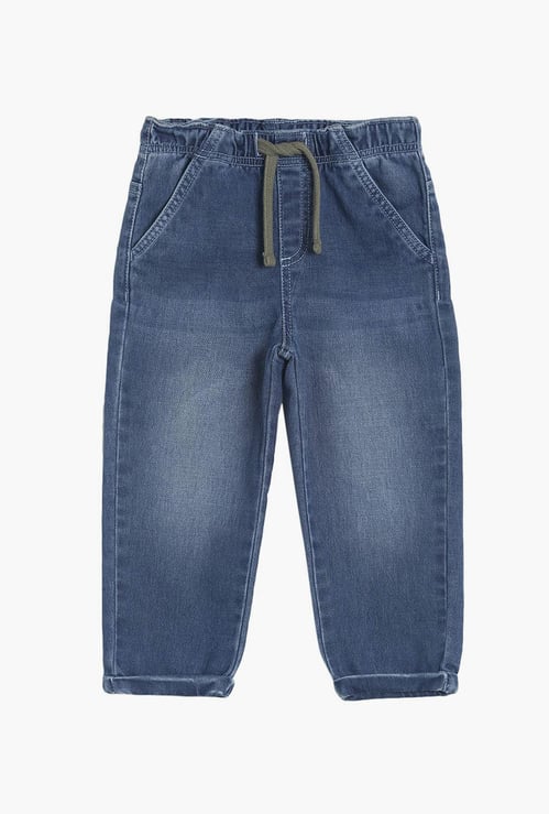 FS MINI KLUB Boys Light-Washed Comfort Fit Jeans