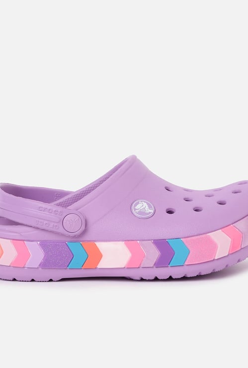 CROCS Girls Solid Clogs