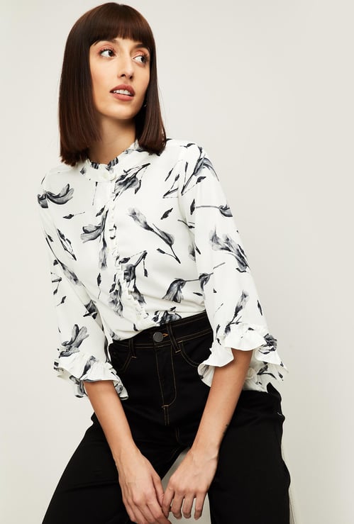 LATIN QUARTERS Women Printed Casual Shirt