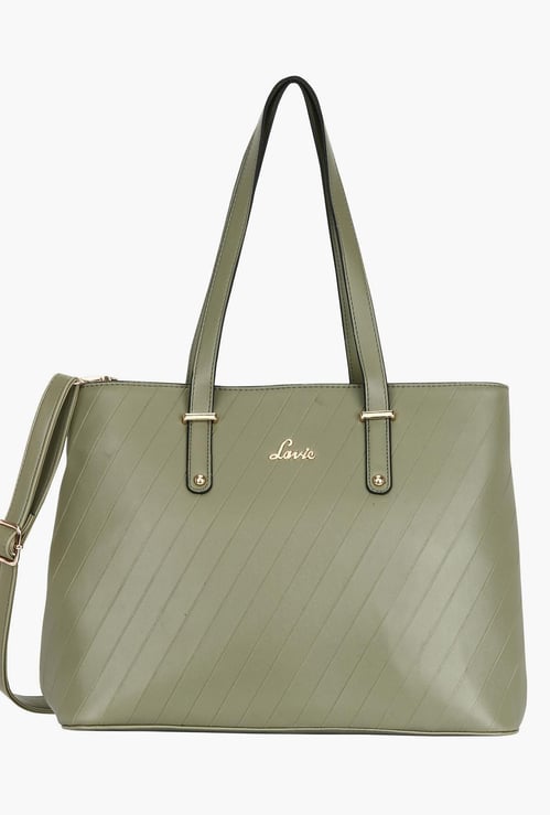LAVIE Women Striped Shoulder Bag