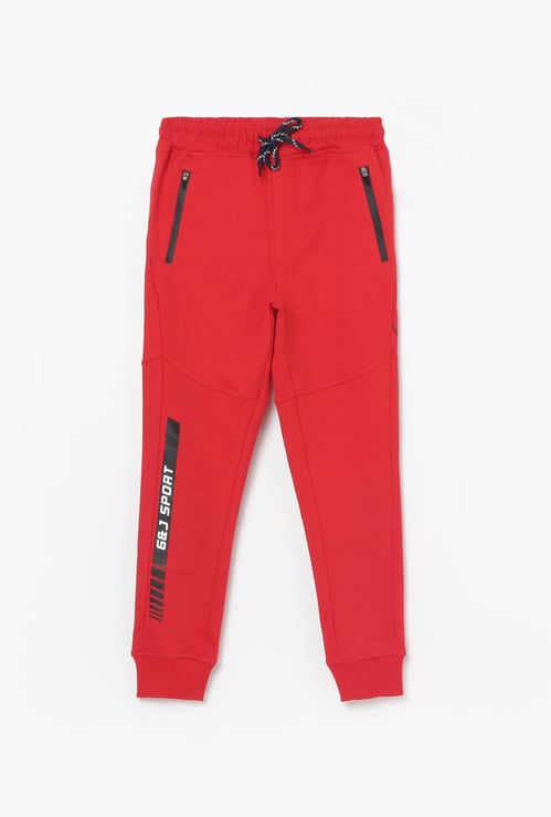 GINI & JONY Boys Printed Knitted Joggers