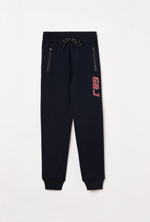 GINI & JONY Boys Printed Elasticated Joggers