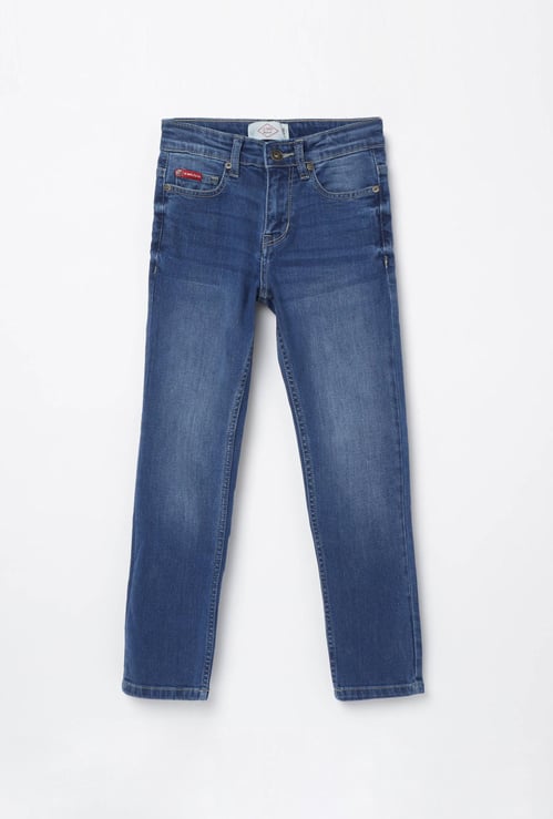 LEE COOPER JUNIORS Boys Light Washed Slim Fit Jeans