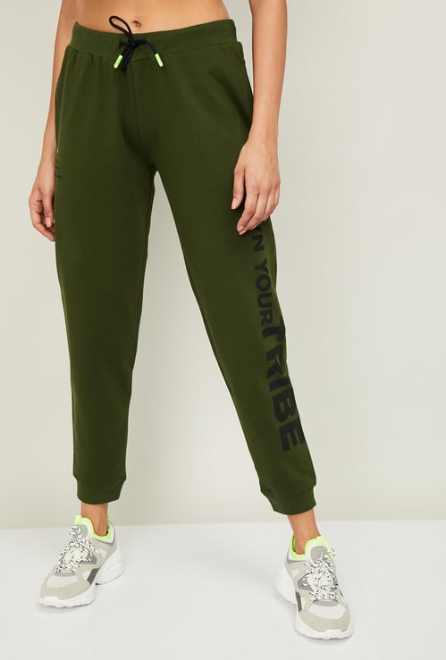 ALLEN SOLLY Women Printed Joggers