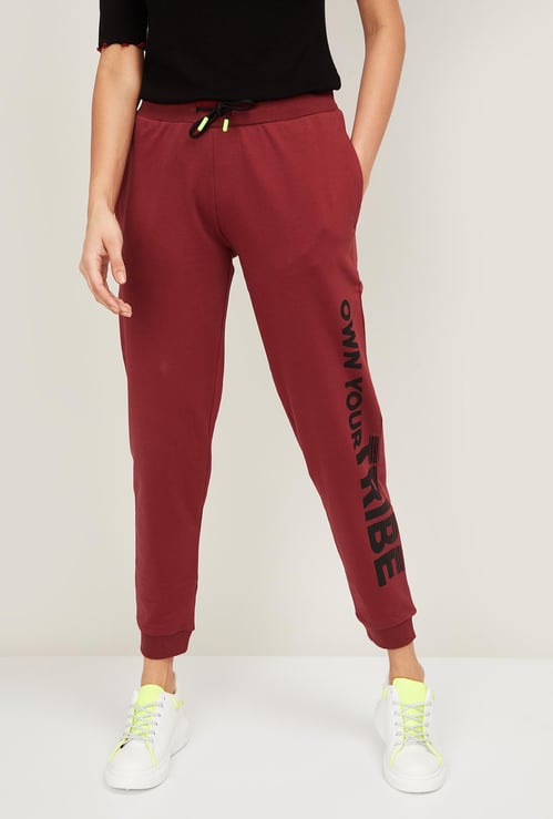 ALLEN SOLLY Women Printed Joggers