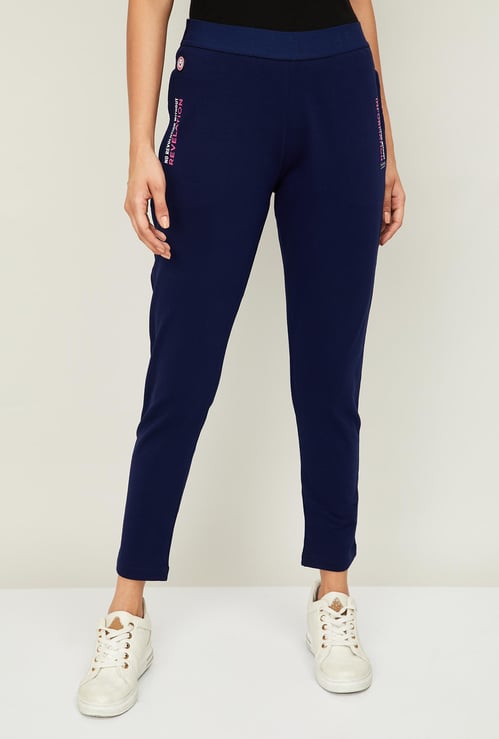 ALLEN SOLLY Women Printed Track Pants