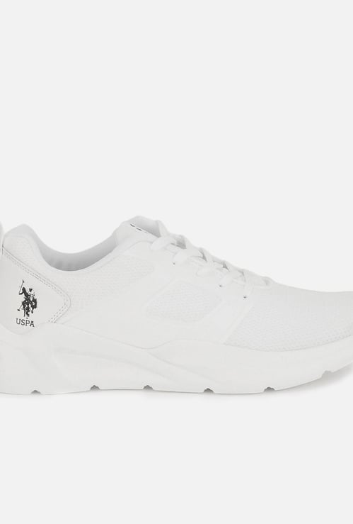 U.S. POLO ASSN. Men Solid Mesh Detail Casual Shoes