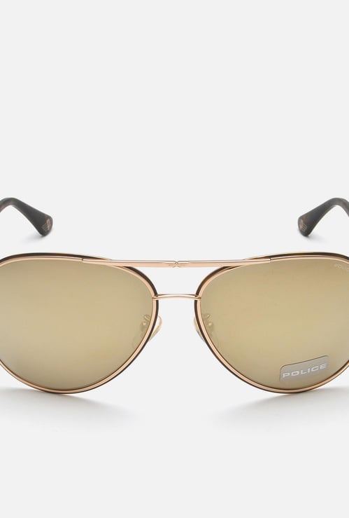 POLICE Men UV-Protected Aviator Sunglasses - SPL966K62320G