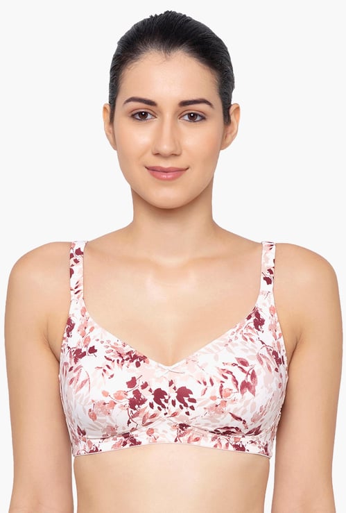 TRIUMPH Floral Print Non-Padded T-shirt Bra