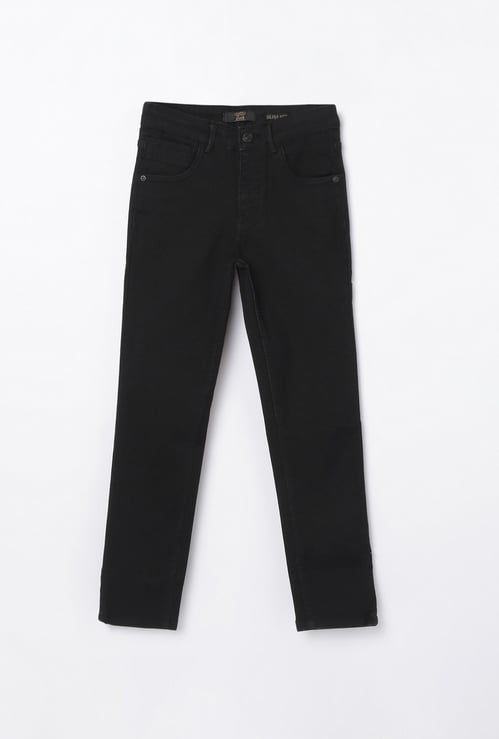 GINI & JONY Boys Solid Regular Fit Jeans
