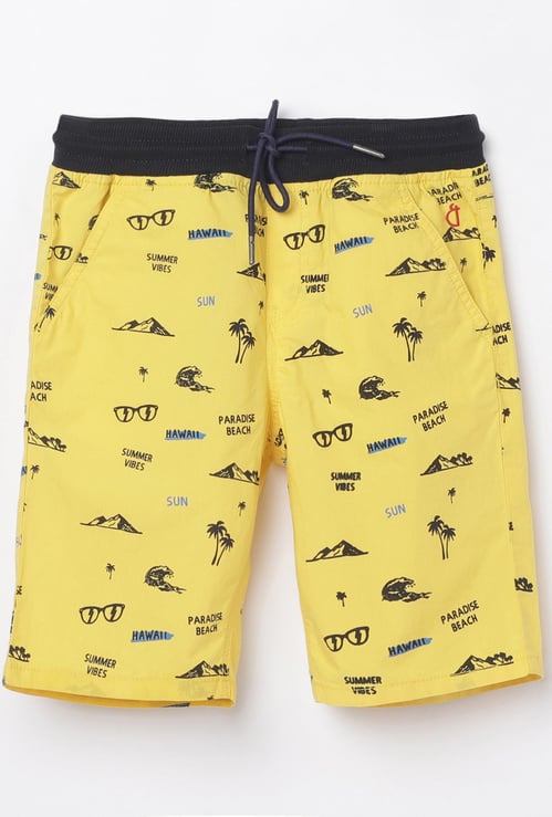 GINI & JONY Boys Printed Casual Shorts