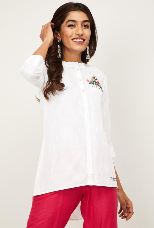 SPAN Women Embroidered Top