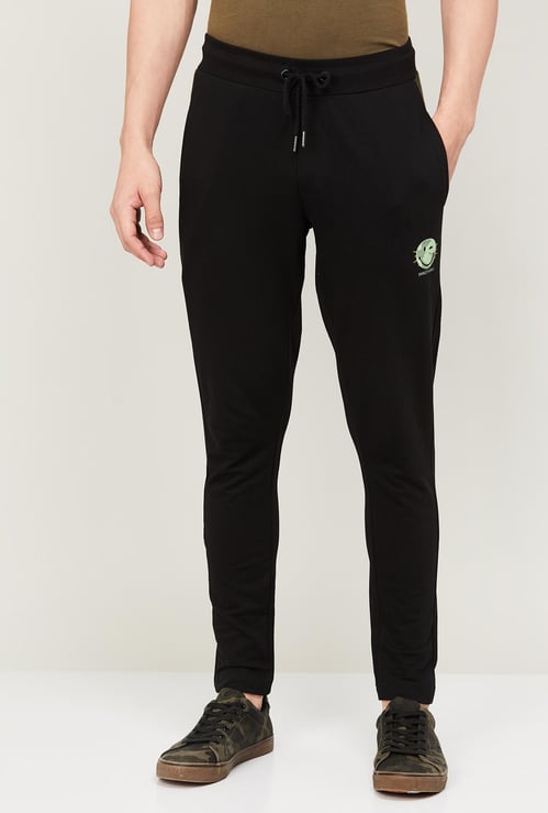 SMILEY Men Solid Slim Fit Track Pants