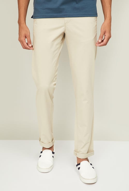 VH SPORTS Men Solid Slim Fit Casual Trousers