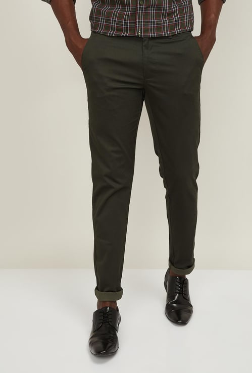 VH SPORTS Men Solid Casual Trousers