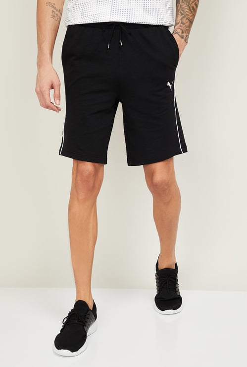 PUMA Men Solid Regular Fit Elasticated Shorts