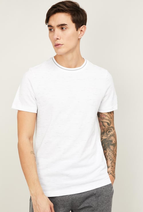 PUMA Men Solid Crew-Neck Sports T-Shirt