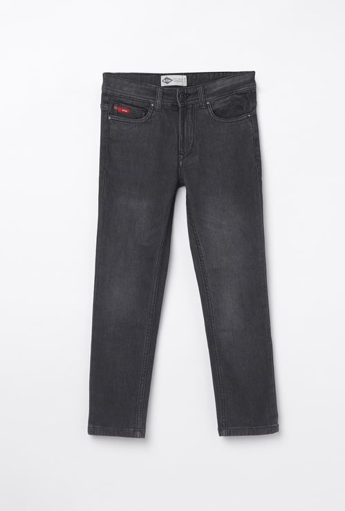 LEE COOPER JUNIORS Boys Washed Regular Fit Jeans