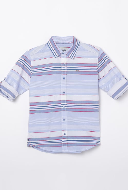 LEE COOPER JUNIORS Boys Striped Casual Shirt