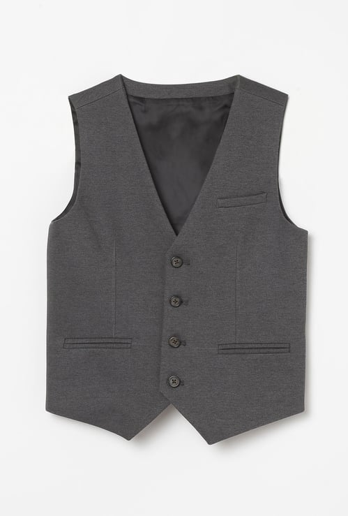 FAME FOREVER KIDS Boys Solid Waistcoat