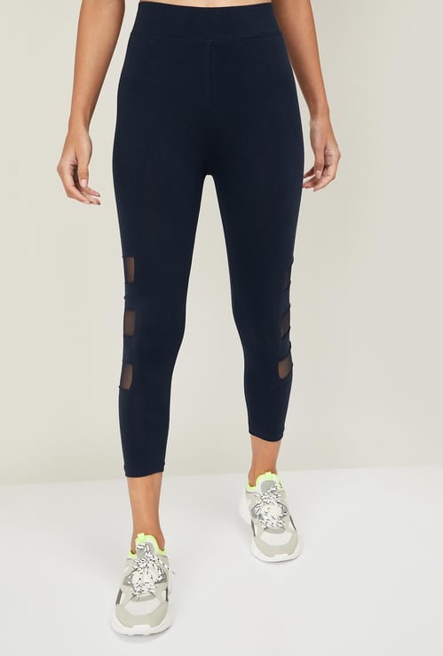 DE MOZA Women Mesh Detailed Tights
