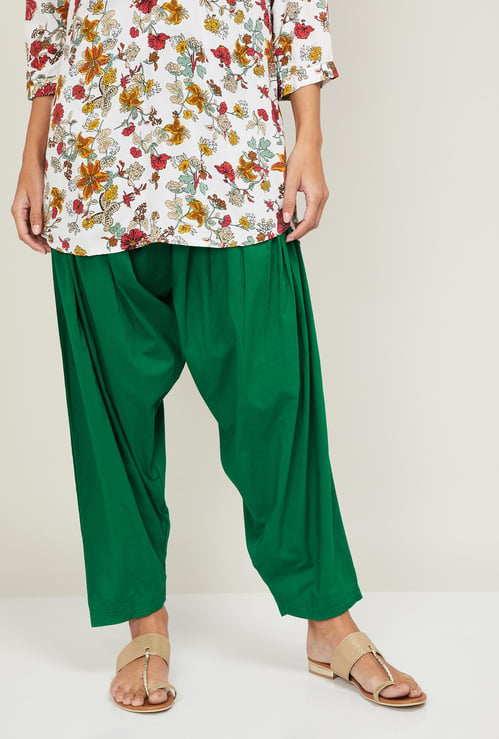 DE MOZA Women Solid Salwar