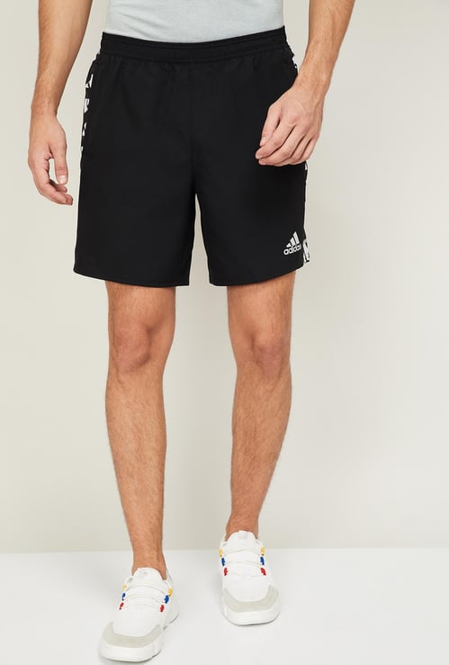 ADIDAS Men Printed Regular Fit Elasticated Shorts