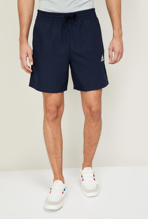 ADIDAS Men Solid Elasticated Shorts