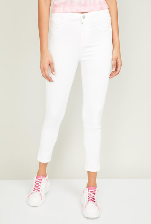 KRAUS Women Solid Super Skinny Fit Jeans