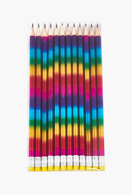 TONIQ KIDS Girls Printed Pencils- Pack of 12