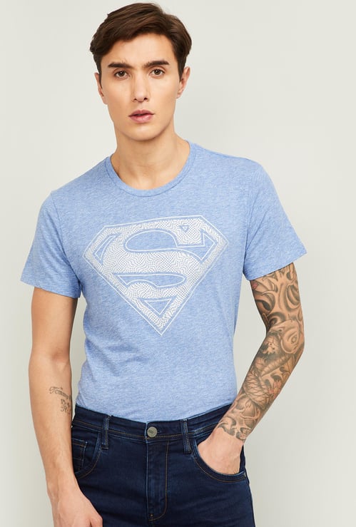 FREE AUTHORITY Men Printed Crew Neck T-shirt